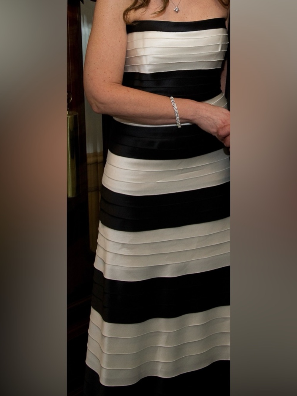 BCBGMaxAzria Elegant Strapless Pencil Dress